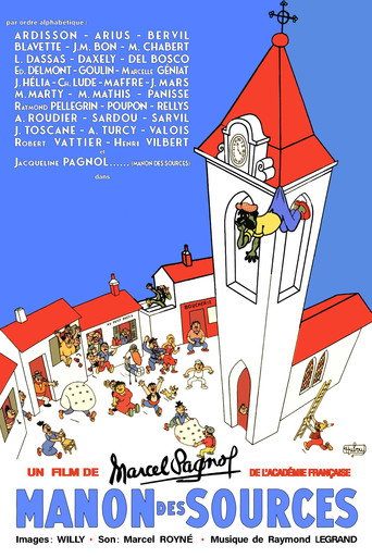Manon of the Spring movie poster
