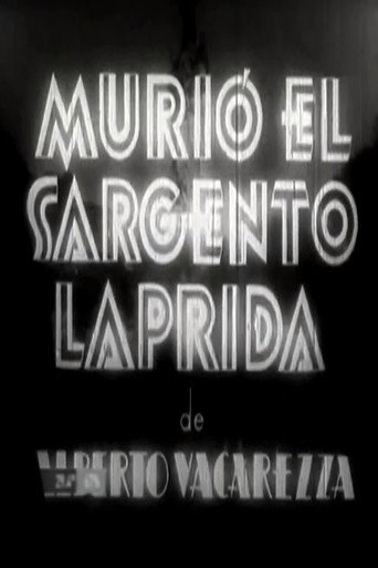 Murió el sargento Laprida movie poster