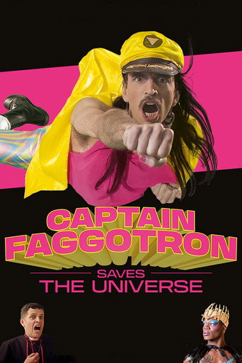 Captain Faggotron Saves the Universe movie poster