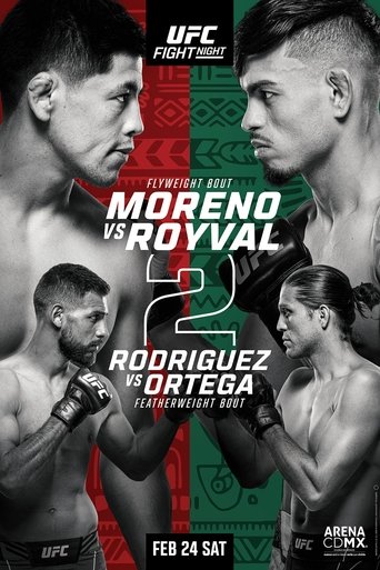 UFC Fight Night 237: Moreno vs. Royval 2 movie poster