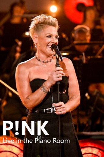 P!NK: Live in the Piano Room movie poster