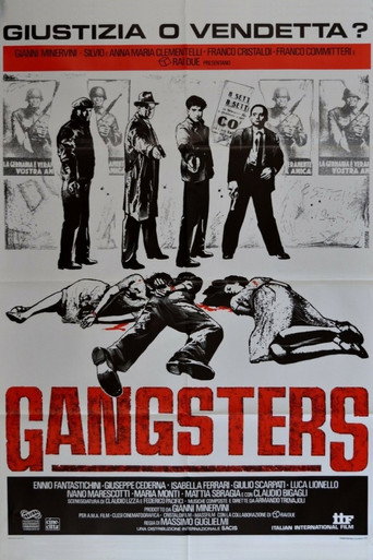 Gangsters movie poster