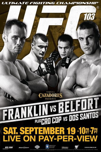 UFC 103: Franklin vs. Belfort movie poster