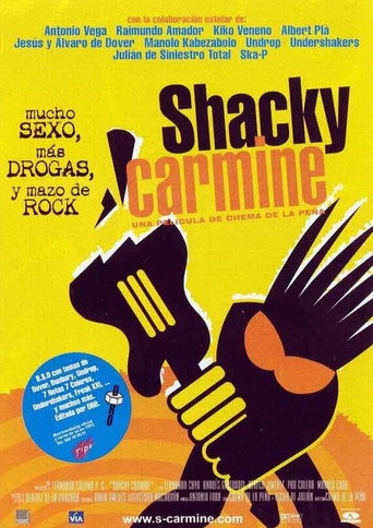 Shacky Carmine movie poster