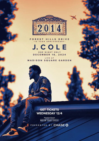 2014 Forest Hills Drive 10th Anniversary Show Live at Madison Square Garden movie poster