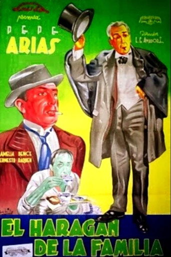 El haragán de la familia movie poster