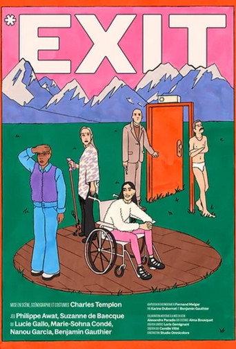 EXIT - Théâtre du Train Bleu - Festival OFF Avignon movie poster