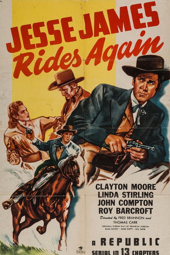 Jesse James Rides Again movie poster