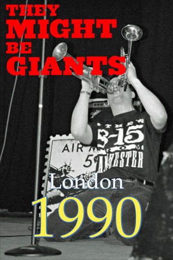 They Might Be Giants: Live in London, 1990 movie poster