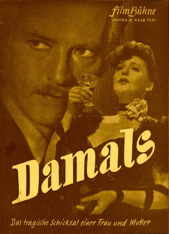 Damals movie poster