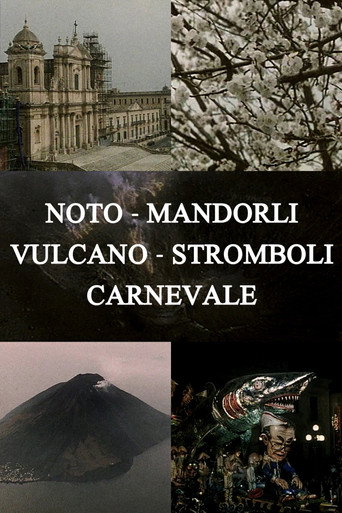 Noto, Almond Trees, Volcano, Stromboli, Carnival movie poster