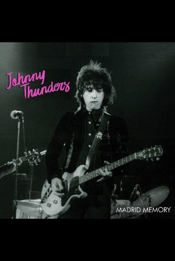 Johnny Thunders: Madrid Memory movie poster