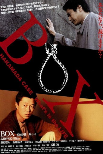 Box: The Hakamada Case movie poster