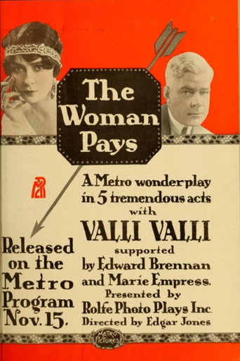 The Woman Pays movie poster
