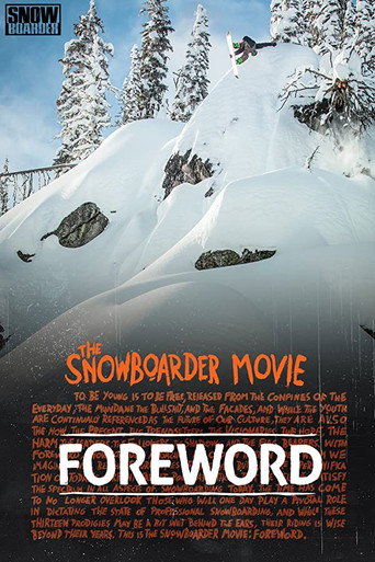 The Snowboarder Movie: Foreword movie poster