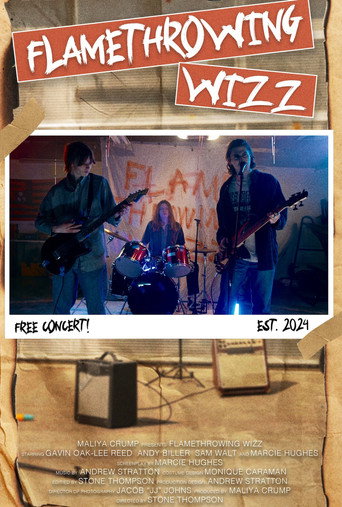 Flamethrowing Wizz movie poster
