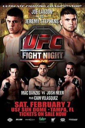 UFC Fight Night 17: Lauzon vs. Stephens movie poster