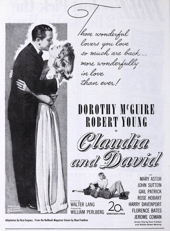Claudia and David movie poster