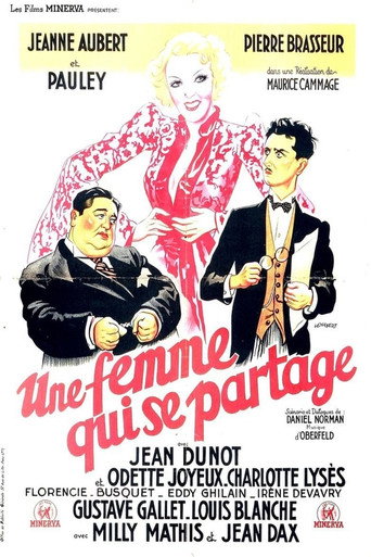Une femme qui se partage movie poster