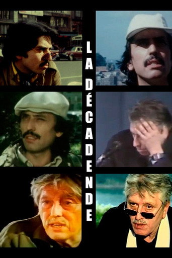 La décadence movie poster