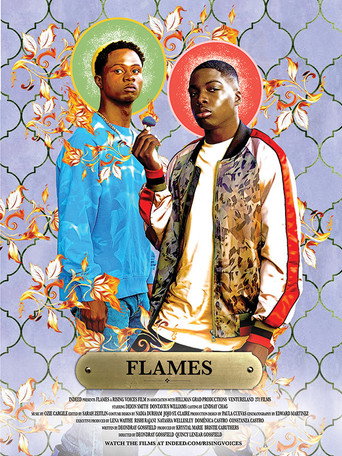 Flames movie poster