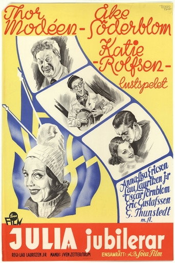 Fröken Julia jubilerar movie poster