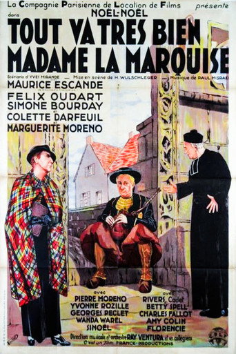 Everything is Going Very Well Madame la Marquise movie poster