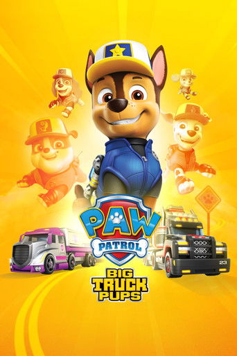 Paw Patrol: Big Truck Pups movie poster