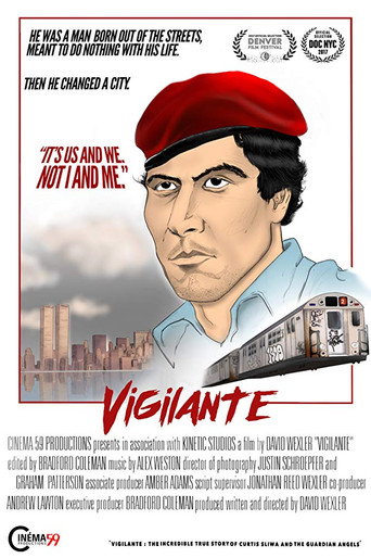 Vigilante: The Incredible True Story of Curtis Sliwa & the Guardian Angels movie poster