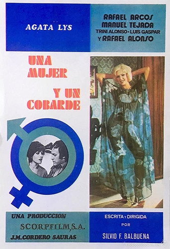 Una mujer y un cobarde movie poster