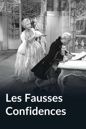 Les Fausses Confidences movie poster