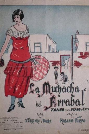 La muchacha del arrabal movie poster