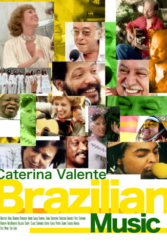 Caterina Valente presents Brazilian music movie poster