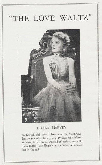 The Love Waltz movie poster