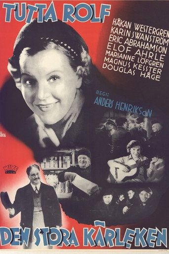 Den stora kärleken movie poster