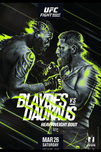 UFC on ESPN 33: Blaydes vs. Daukaus movie poster