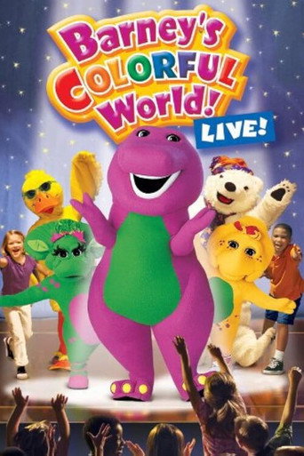 Barney's Colorful World, Live! movie poster