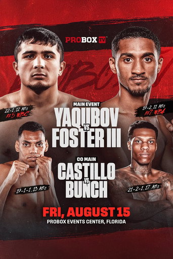 Muhammadkhuja Yaqubov vs. William Foster III movie poster