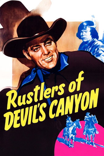 Rustlers of Devil's Canyon movie poster