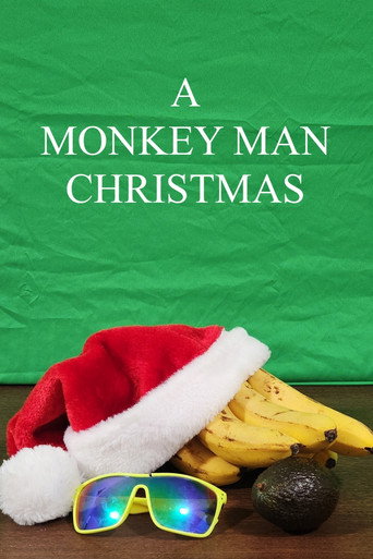 A Monkey Man Christmas movie poster