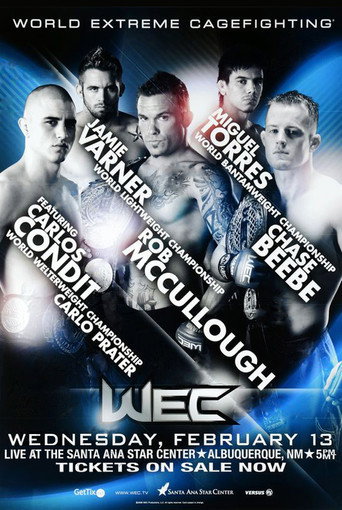 WEC 32: New Mexico movie poster