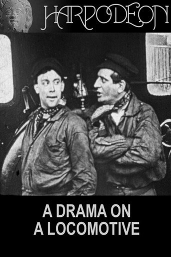 A Drama on a Locomotive movie poster