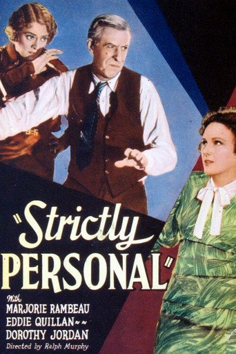 Strictly Personal movie poster