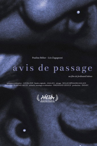 Avis de passage movie poster