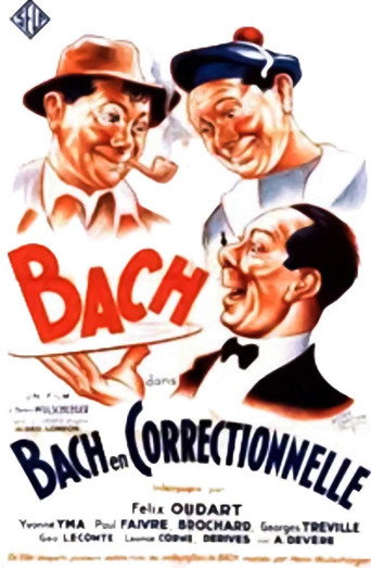 Bach en correctionnelle movie poster