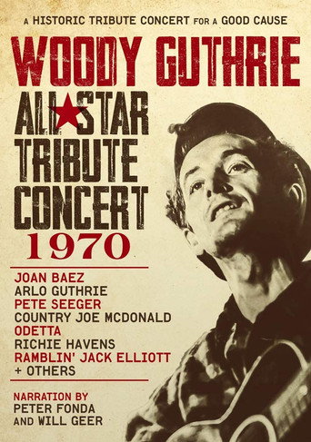 Woody Guthrie All-Star Tribute Concert 1970 movie poster