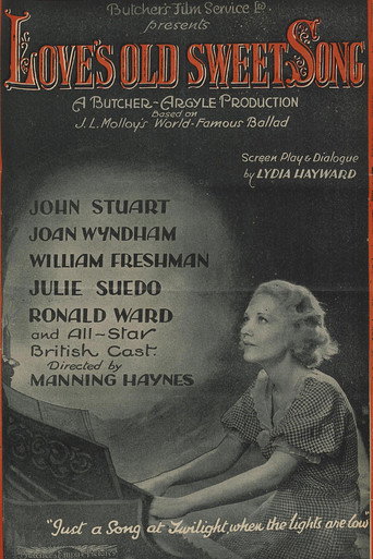 Love's Old Sweet Song movie poster