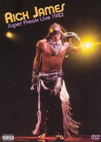 Rick James: Super Freak Live 1982 movie poster