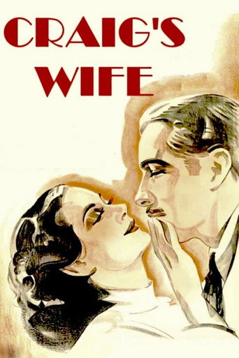 Craig's Wife movie poster