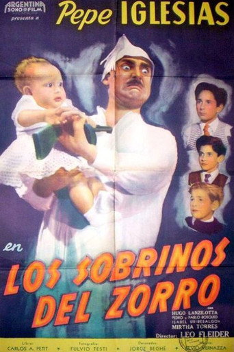 Los sobrinos del zorro movie poster